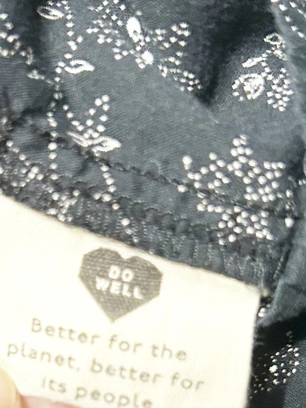 Madewell VNeck Puff Balloon Sleeve Floral Top Styl N3951 Black White Size Medium